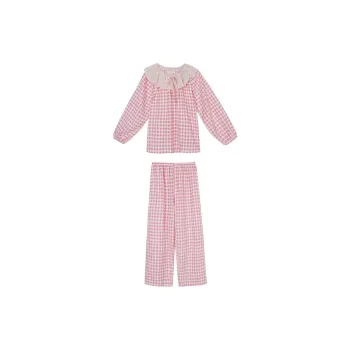 Joycefuuu Bra Pajama Set Women's Pink