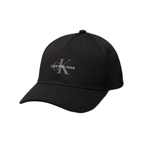CALVIN KLEIN Recycled Polyester, Mixed Polyester Twill, Polyester Baseball Caps Women's Black