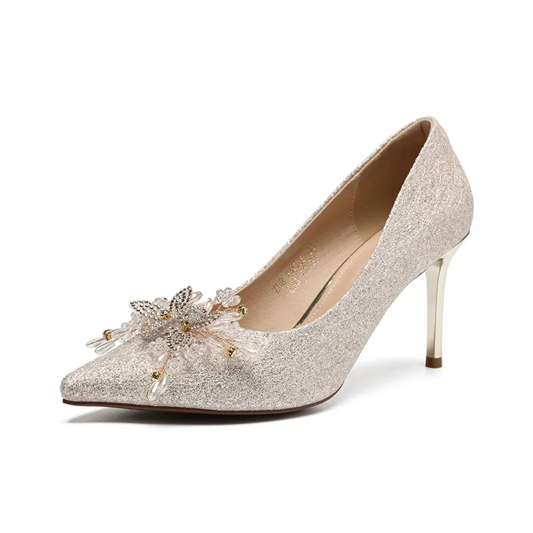 ZHR Slim Heel High Heels 8cm Women's-7