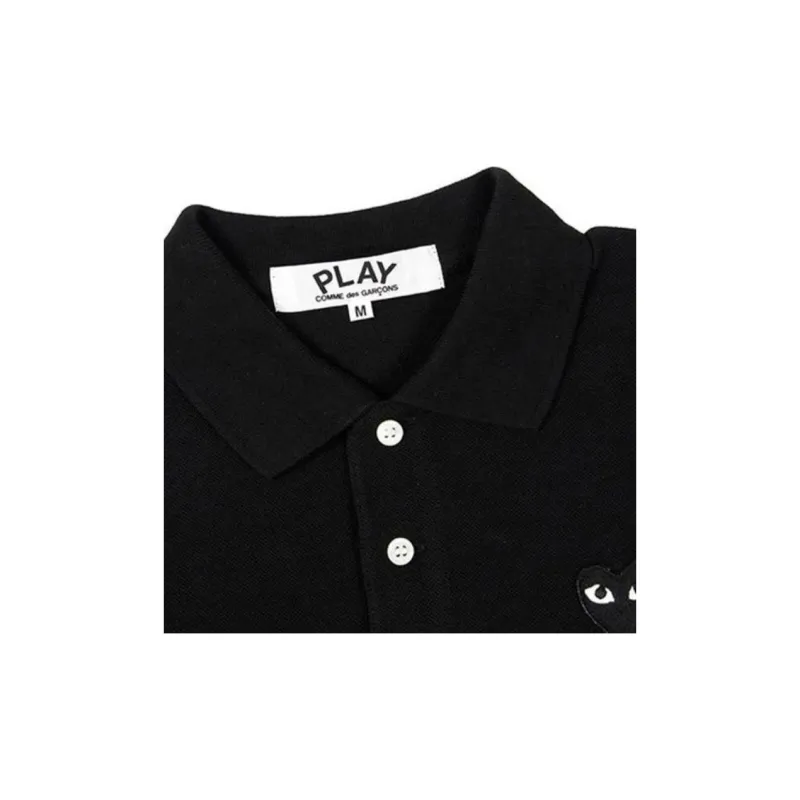 CDG Play Polo Shirt Women's Black-2