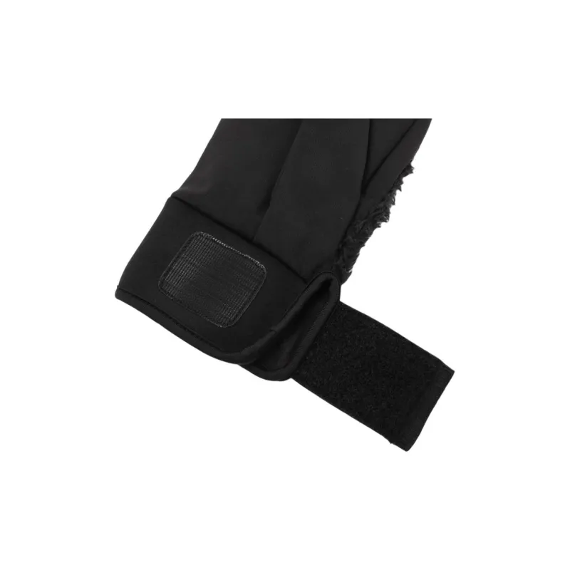 HUGO BOSS Polyester, Recycled Polyester, Elastane Gloves Men's Black-3