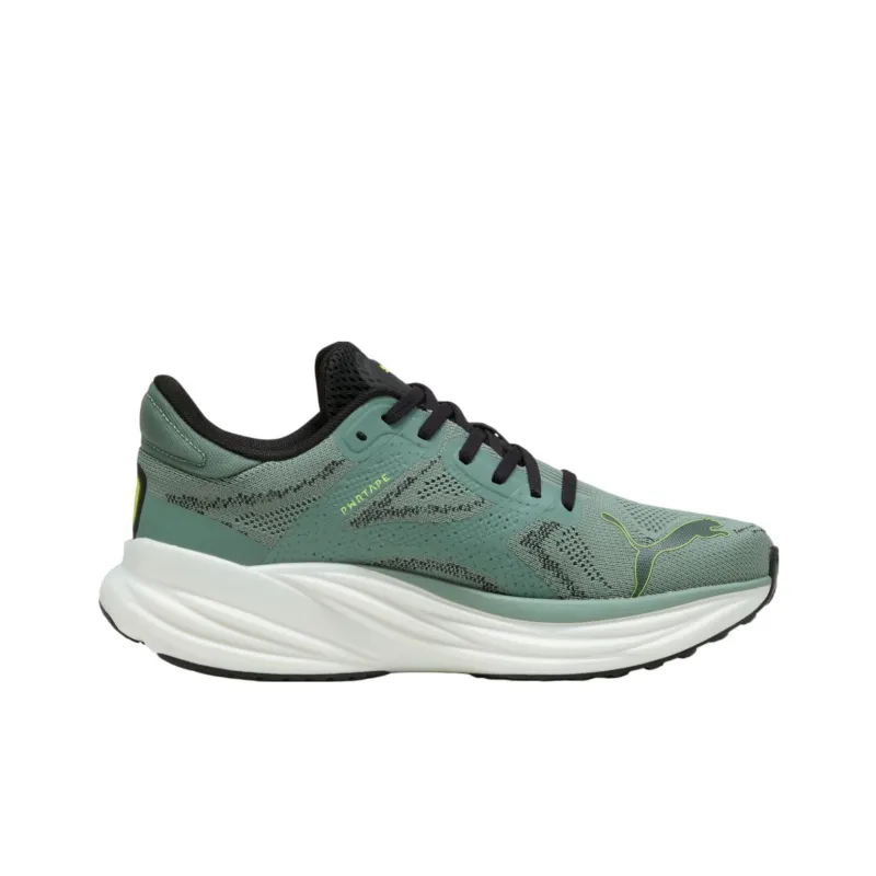 PUMA Magnify Nitro 2 Anti Slip Wear Resistant Low Top Casual Running Shoes Men's Green-1