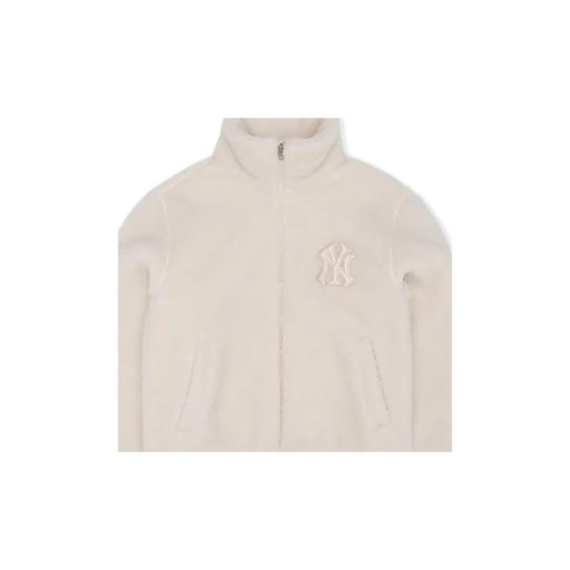 MLB New York Yankees Jackets Unisex Cream-2