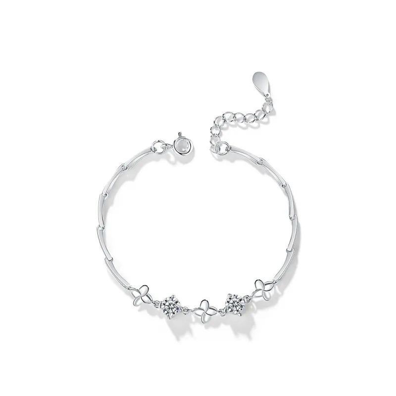 GOOUI S925 Silver Bracelets Women's-0