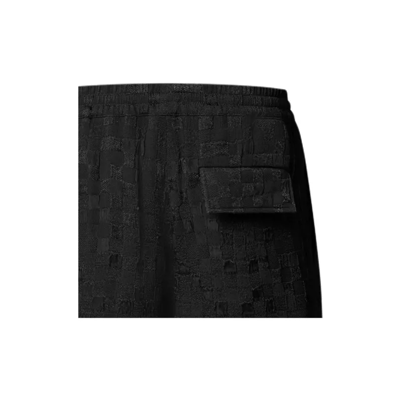 LOUIS VUITTON Graphic Jacquard Fluid Shorts-4