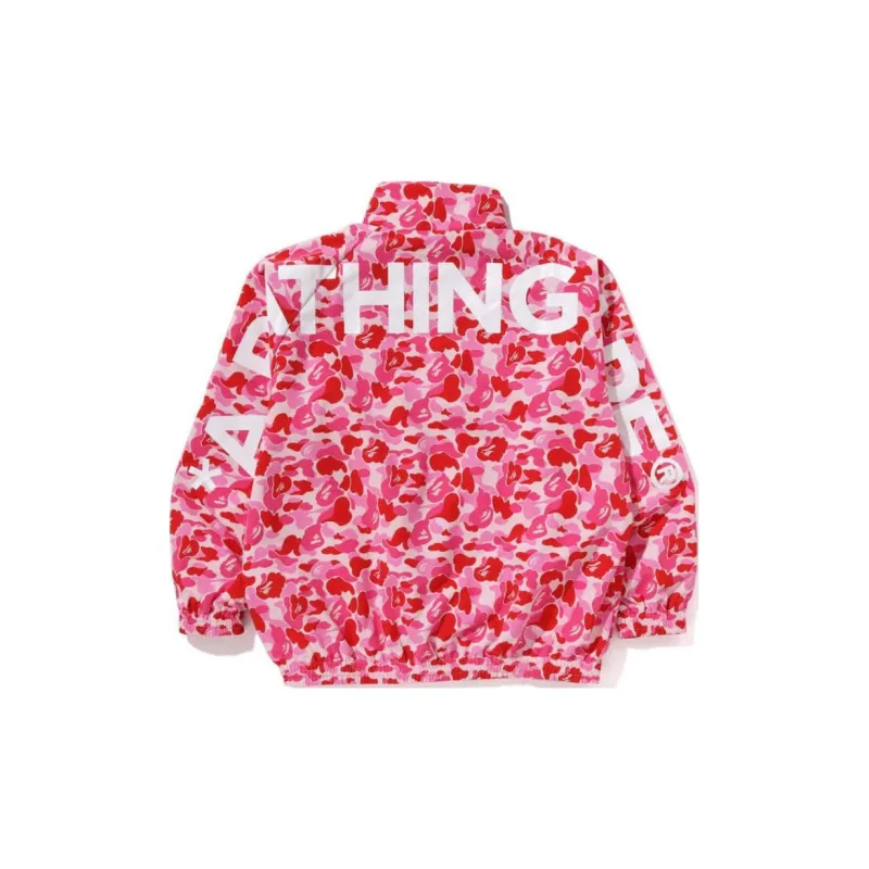 A BATHING APE Women's Abc Camo Track Jacket Green-6