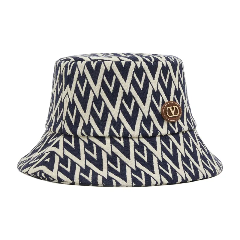 Valentino Logo Patch Bucket Hat-1