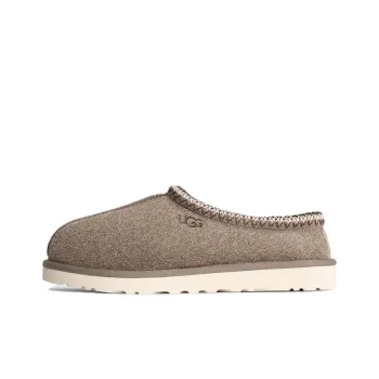 UGG Tasman Shaggy Suede Slipper Smoke Plume