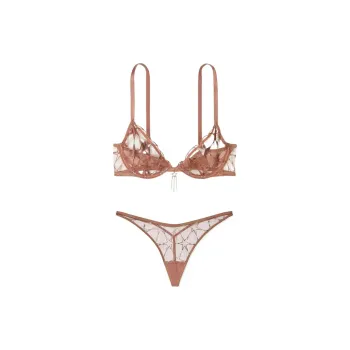 Victoria's Secret Underwear Set Women's Brown