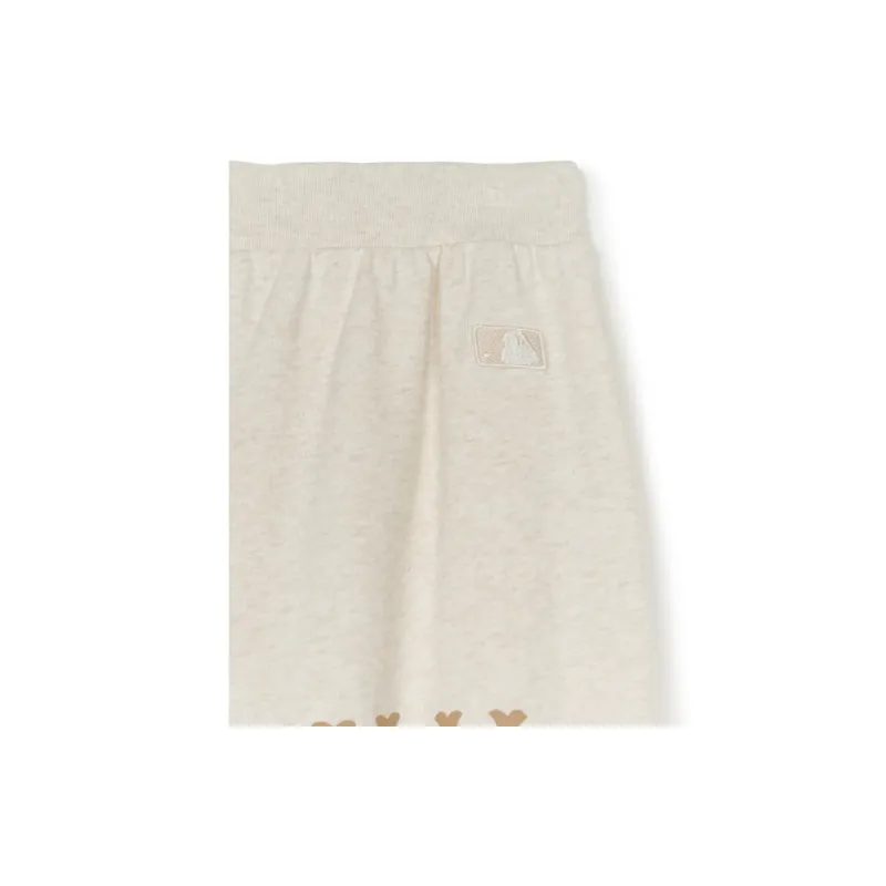 MLB New York Yankees Casual Pants Women's Ecru-4