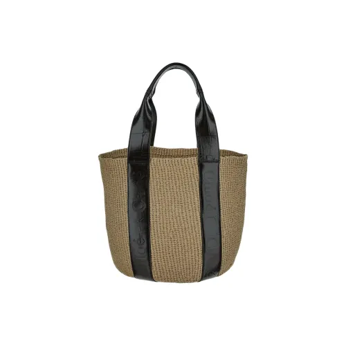 Chloe Paper Handbag Tubas Women's Beige