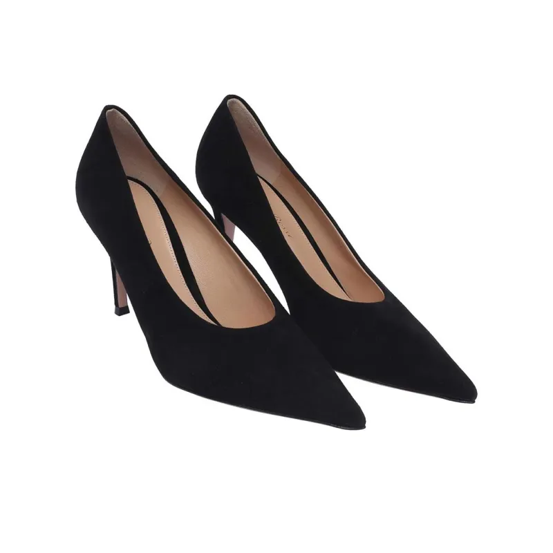 GIANVITO ROSSI Slim Heel High Heels 8.5cm Women's Black-2