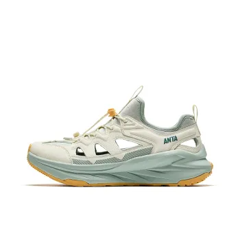Anta Forest Exploration Non slip Breathable And Wear resistant River Trekking Shoes Women's Beige Green