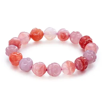 Lao Feng Xiang Agate Bracelets Women's