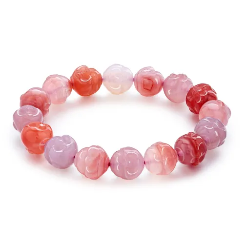 Lao Feng Xiang Agate Bracelets Women's