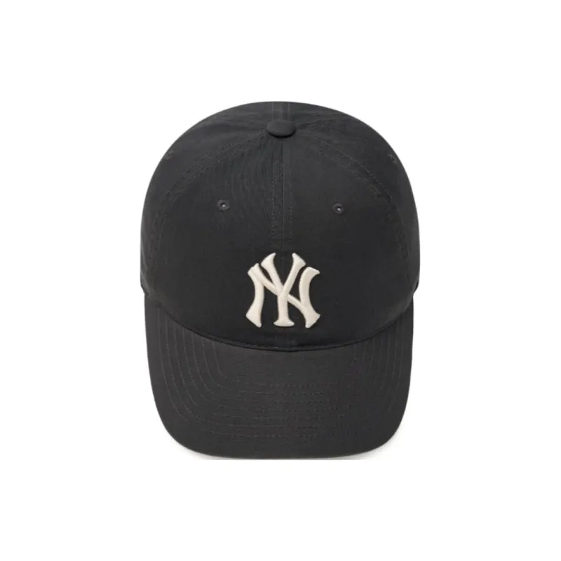 MLB 100% Cotton Baseball Caps Unisex Black-1