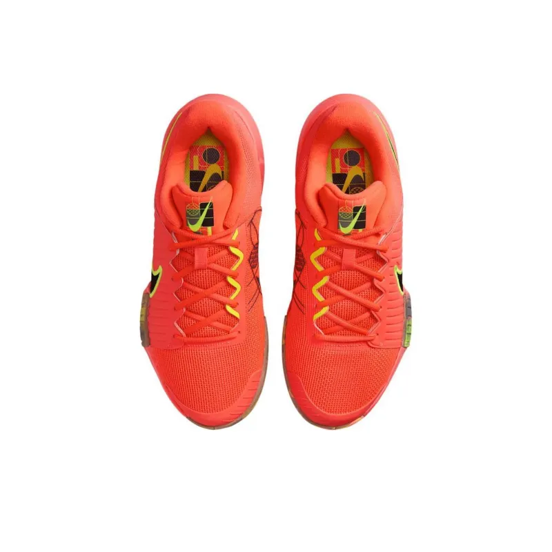 Nike Zoom Challenge Hyper Orange Volt Medium Ash Black-3
