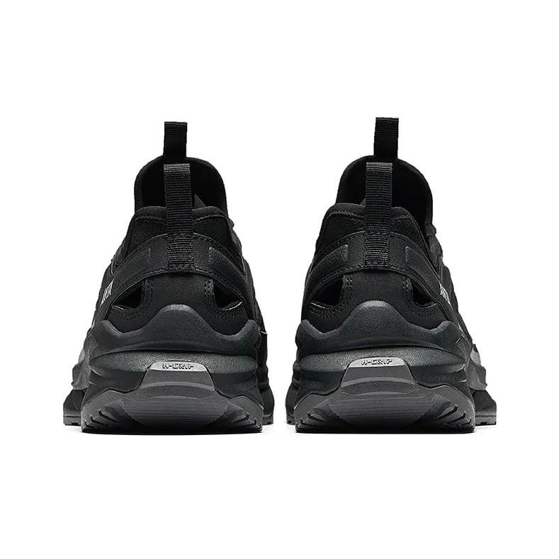 Anta Forest Exploration Non slip Breathable And Wear resistant River Trekking Shoes Men's Black-3