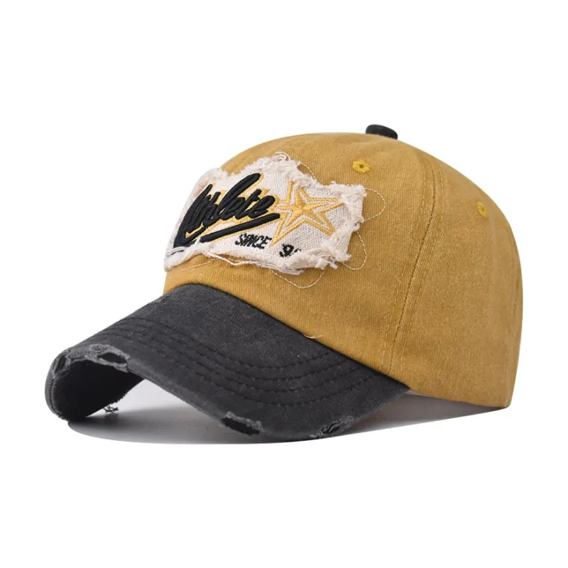 CARDANRO Washed Cotton Baseball Caps Unisex-2