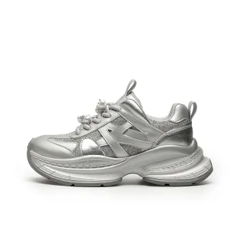 FIVE PLUS Cushioning Lightweight Low Top Chunky Sneakers Women's