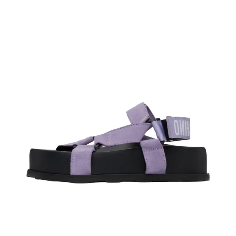 MOSCHINO Strap Sandals 4.5cm Women's Purple-0
