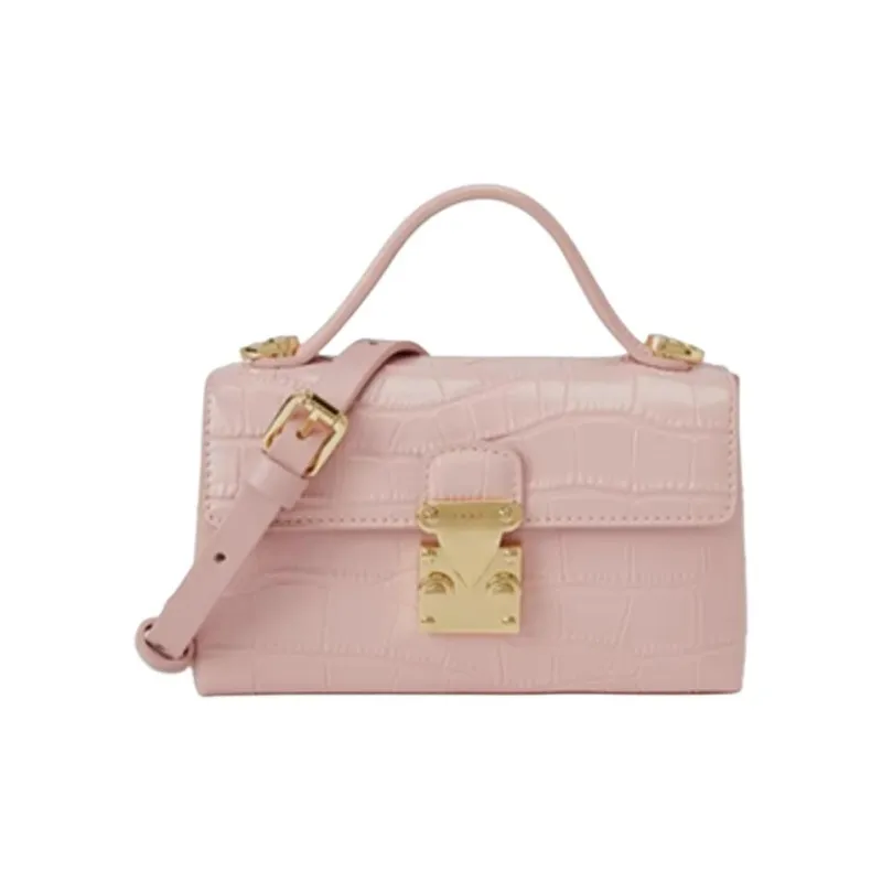 ELLE Cow Leather Shoulder Bag, Crossbody Bag, Handbag Women's Multicolor-5