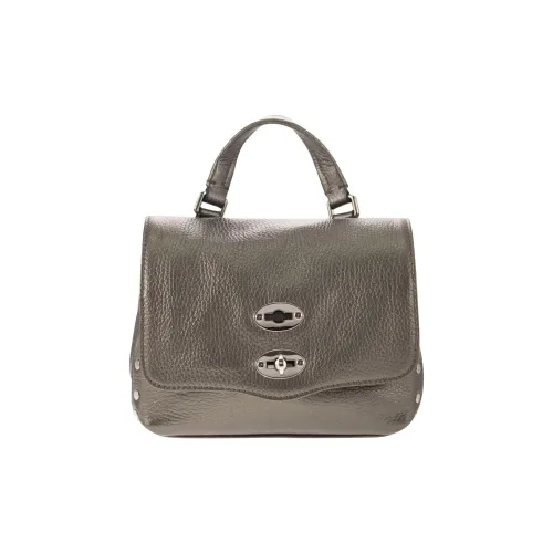 Zanellato Postina Calfskin Tote Bag Shopping Bag Shoulder Bag Crossbody Bag Handbag Women's Gray