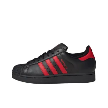 Adidas Originals Superstar Ii Black Better Scarlet