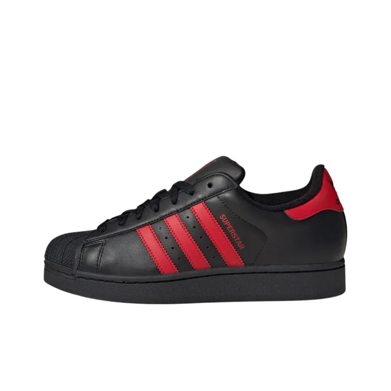 Adidas Superstar Ii Black Better Scarlet-0