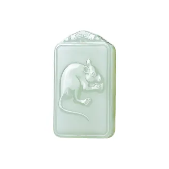 KUNYUYAO Pendants Pale Greenish White Jade Unisex