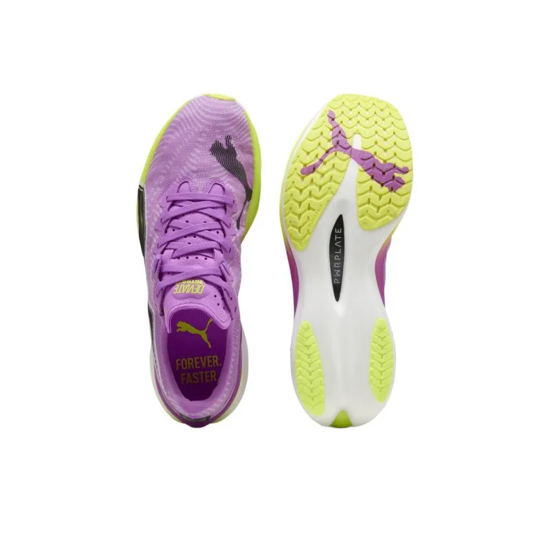 PUMA Deviate NITRO Elite 3 Anti-Slip Wear-Resistant Low-Top Running Shoes Men's Purple-3