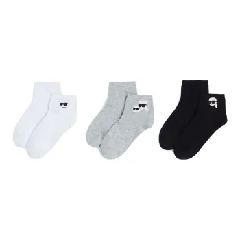 KARL LAGERFELD / Karl Lagerfeld Jeans Ikon Socks Set Of Three