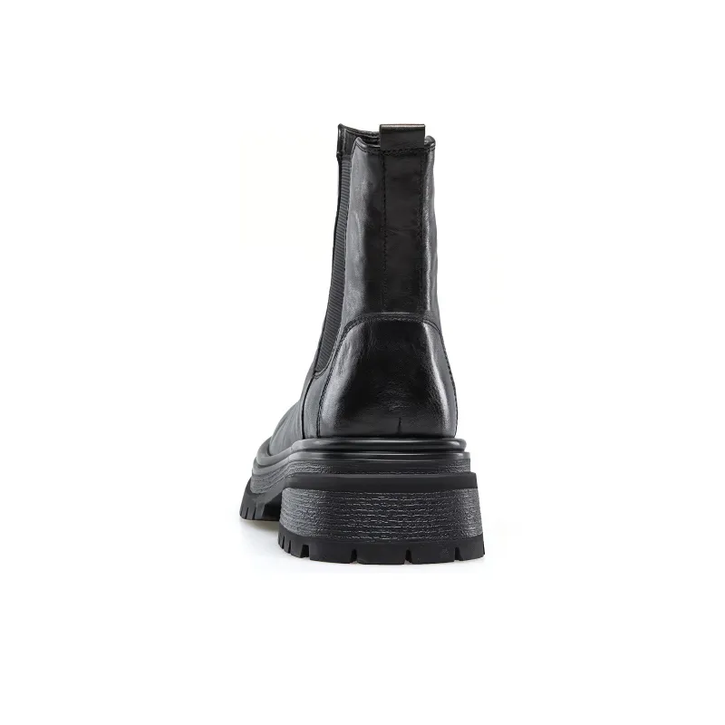 KANGNAI Crew Chelsea Boots Women's Black-3