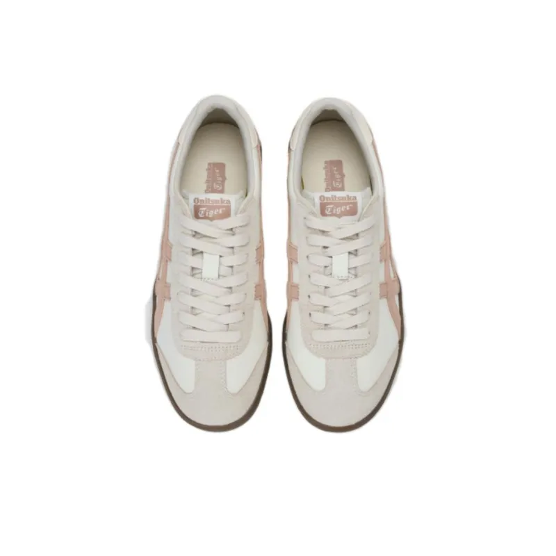 Onitsuka Tiger Tokuten Anti Slip Wear Resistant Low Top Skateboard Shoes Unisex Beige White Brown-2