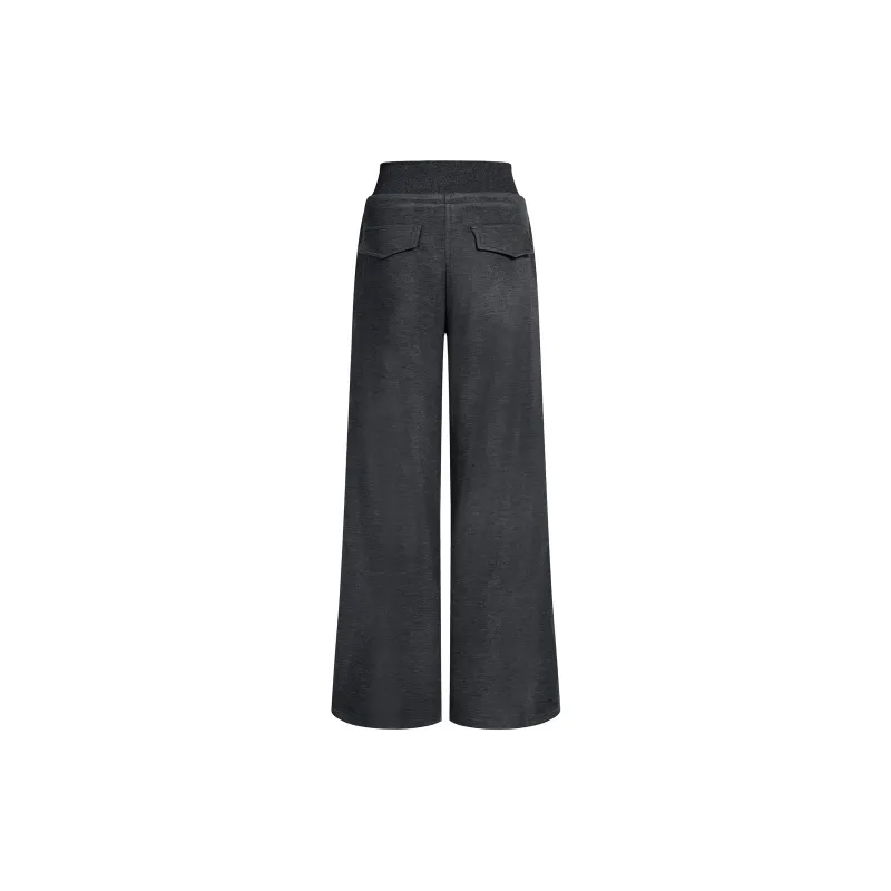 HUFFNPUFF Casual Pants Unisex Textured Heather Gray-4