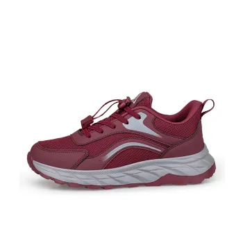 Recreation Cushioning Breathable Lightweight Low Top Casual Shoes Women's Maroon