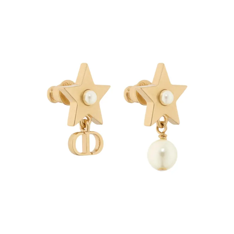 DIOR Metal Earrings Women's Gold-1