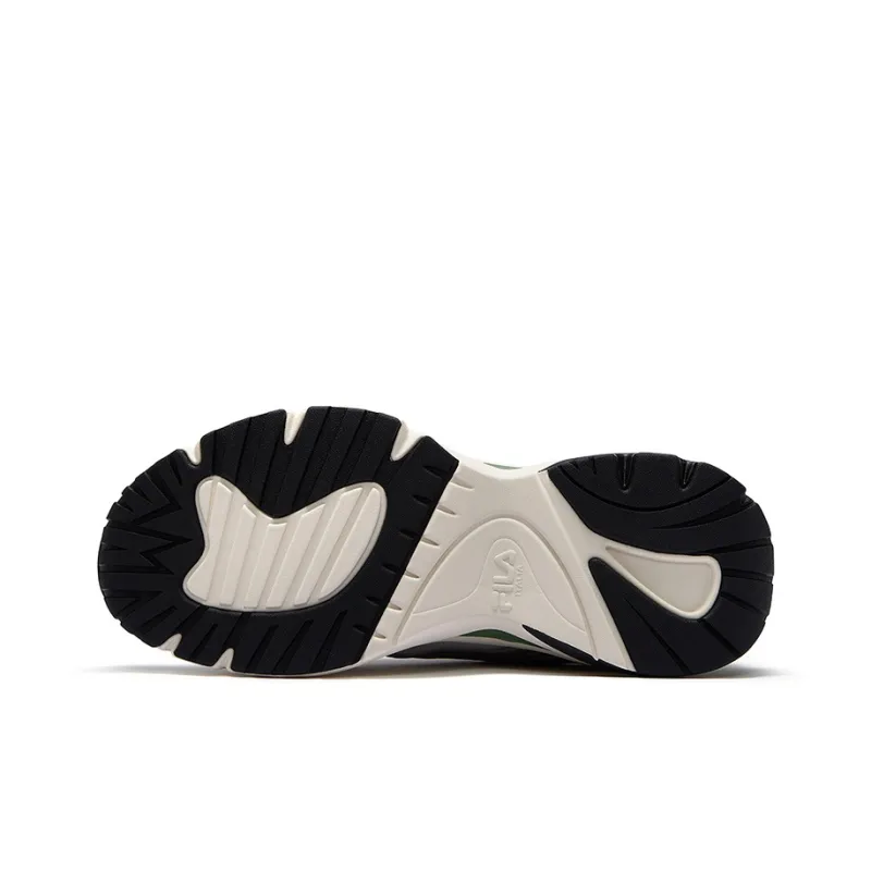 FILA FUSION RING Cushioning Low-Top Running Shoes Men's Gray Silver-3