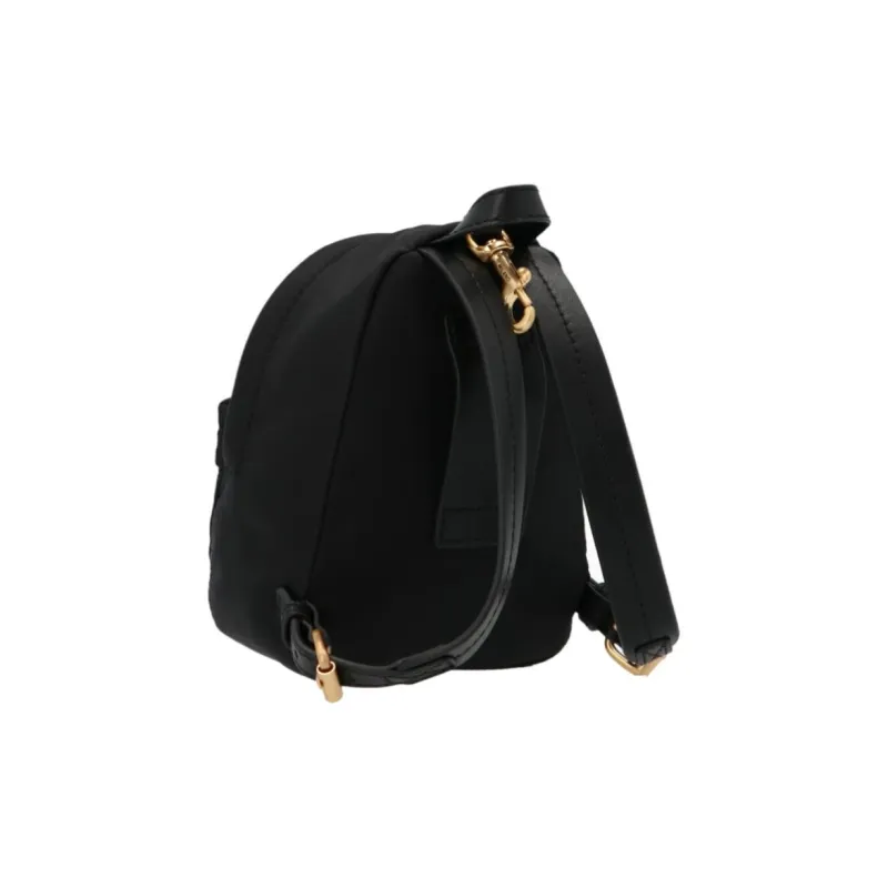 MOSCHINO Nylon Backpack Mini Unisex Black-4