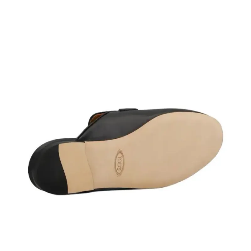 TOD'S Logo Engraved Slip On Mules Women's-4