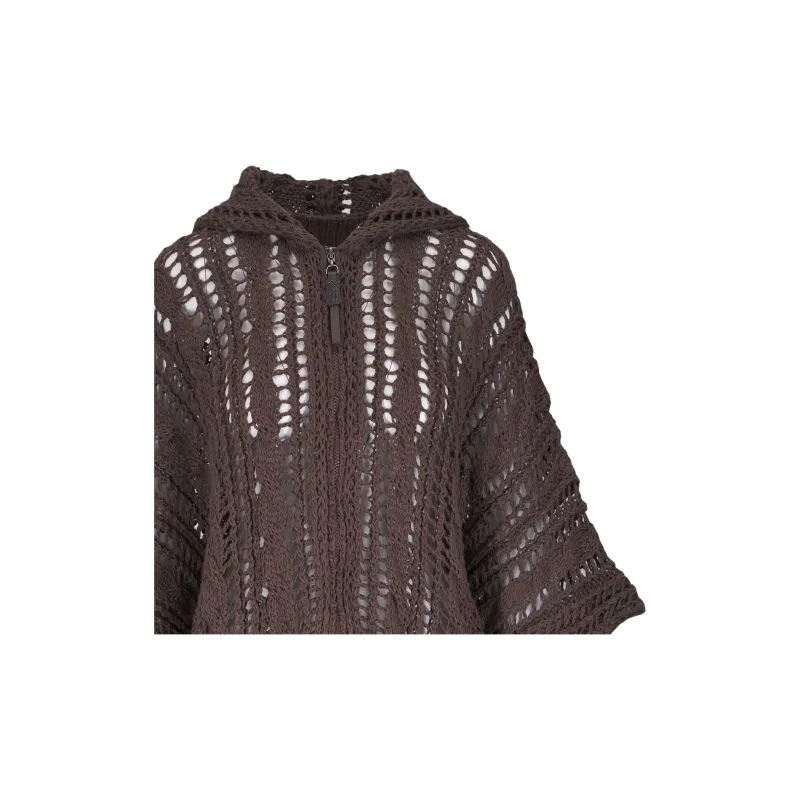 Brunello Cucinelli Open knit Cardigan-4