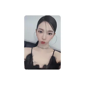 SM Entertainment Li Zhi Min Aespa Supporter Card Mini Card From Meituan Celebrity Cards Single Disc