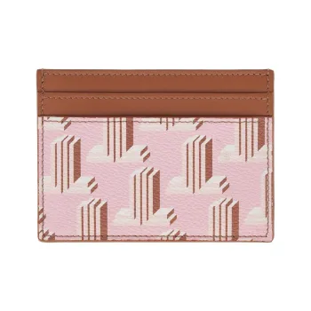 Lanvin Polyurethane Card Holder Women's Pink