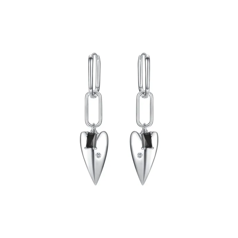 GOOUI S925 Silver Earrings Women's-0