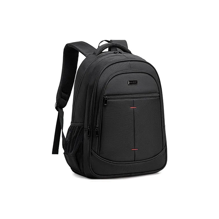 HLA Polyester Backpack Large Size Unisex Black-2