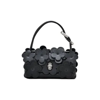 MARC JACOBS Leather Handbag Mini Women's Black