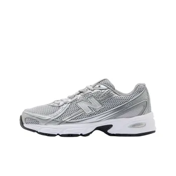 New Balance NB 740 Anti Slip Wear Resistant Low Top Casual City Commute Running Shoes Men's Silver