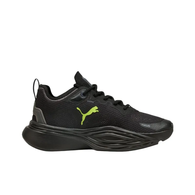PUMA Pwr Nitro Anti Slip Wear Resistant Low Top Training Shoes Unisex Black-1