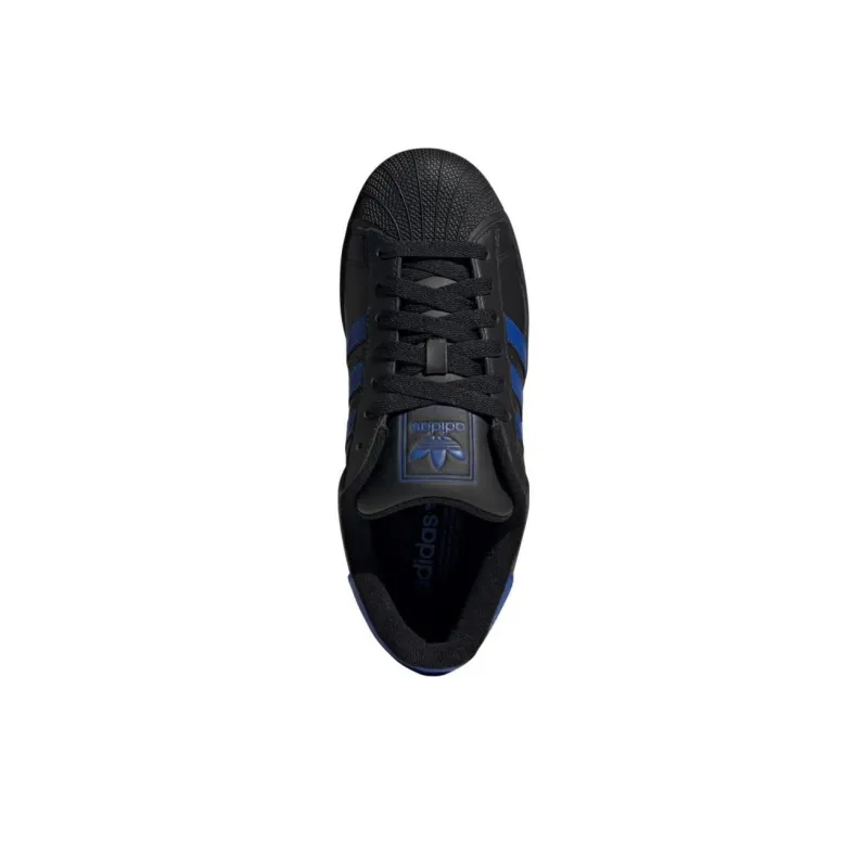 Adidas Superstar Ii Core Black Blue Cloud White-3
