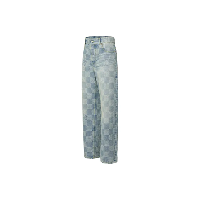 LOUIS VUITTON Damier Denim Skate Pants-2